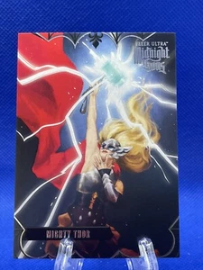 2023 Fleer Ultra Midnight Sons Silver Base Mighty Thor #61 - Picture 1 of 2