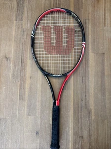 Wilson BLX Six One 26 100 Tennis Racket Racquet 4" Grip 16x20 8.9oz Needs Grip - Picture 1 of 11