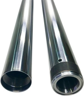 Pro-One Performance 49mm Fork Tube - Chrome Motorcycle Street Bike 105120 - Image 1 of 4
