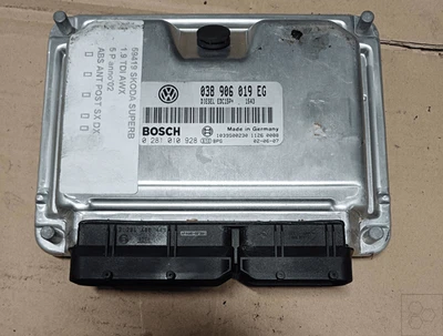 038906019KE Centralina iniezione  SKODA SUPERB (3U) 1.9 TDI Ber. 4p/d/1896cc - Immagine 1 di 4