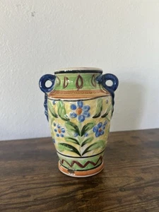 Impresionante jarrón vintage de cerámica Morityame pintado a mano decoración única JAPÓN - Imagen 1 de 11