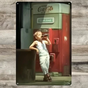 Coke Coca-Cola 8 x 12 Novelty Metal Sign Shrink-wrapped New! - Picture 1 of 2