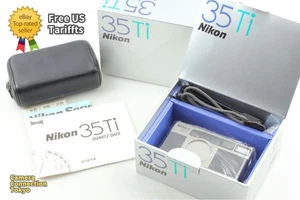 All Works [Almost Unused in Box] Nikon 35Ti Point & Shoot 35mm Film Camera JAPAN - Picture 1 of 14