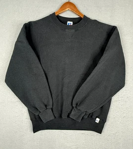 Vintage Russell Athletic Sweatshirt Herren Medium Schwarz Made In USA 90s Crewneck - Bild 1 von 11