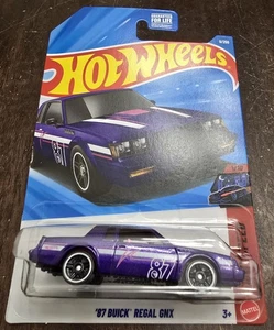 Hot Wheels 2026 Treasure Hunt '87 Buick Regal GNX Purple HW Nightspeed #1/10 NEU - Bild 1 von 5