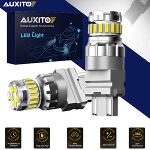 2X 3157 3057 23LED Reverse Backup 6000K Light White Bulbs Super Bright Plug&Play - Foto 1 di 12