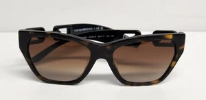 Emporio Armani Women's Tortoise Brown EA4203U 5026/13 54 17 140 3N Sunglasses - Picture 1 of 8