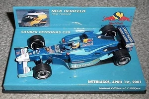Modellino pressofuso Sauber C20 scala 1/43 Heidfeld GP del Brasile 1999 - Foto 1 di 1