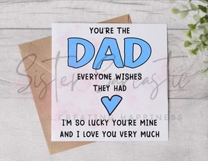 Personalised Funny Father's Day Card For Dad, Birthday Greetings Card - Picture 1 of 1