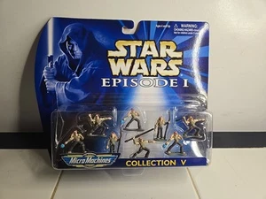 NIP Micro Machines Star Wars Episode 1 Collection V 8 Gungan Warriors By Galoob - Picture 1 of 7