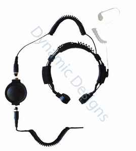 Heavy Duty Throat Microphone for Kenwood TK 3130 3101 3200 TH Baofeng - Picture 1 of 7