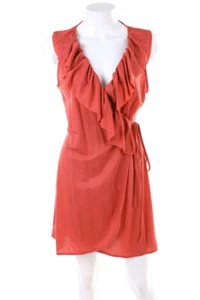 ZARA Wickelkleid Volants L mauve - Bild 1 von 5