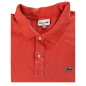 Lacoste Herren orange Poloshirt Gr. 4XL kurzärmelig - Bild 1 von 3