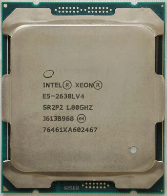 Intel Xeon E5-2630L v4 CPU processor SR2P2 10 core 1.8GHz LGA 2011-3 14 nm 55W - Image 1 of 3