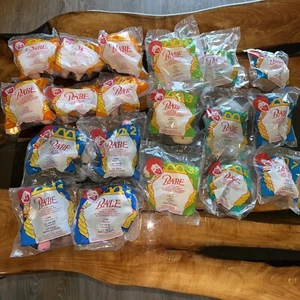 McDonald's Babe Happy Meal Juguetes Lote De 19 Sellados De Colección 1995 - Imagen 1 de 8