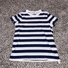 Madewell Women’s T Shirt- XS Striped Blue White New