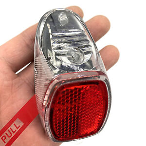 Bicycle Tail Lamp Reflector Bike Tail Light Solar Rechargeable Headlamp LED Lamp