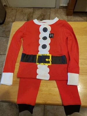 NUEVO Joe Boxer Papá Noel Rojo Navidad 100% Algodón Niño Pijama 2T Foto 1 de 4