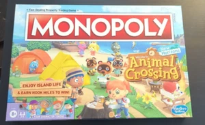 2021 Monopoly Game Animal Crossing New Horizons Edition Board Game - Picture 1 of 6