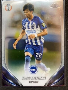 2023-24 TOPPS Chrome UEFA Club Competitions 169 Kaoru Mitoma Brighton & Hove - Bild 1 von 2