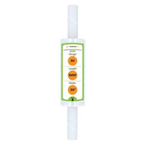 8 Rolls Extended Core Down Gauge Pallet Shrink Wrap Stretch Film 50 Ga 20"x1000' - Picture 1 of 8