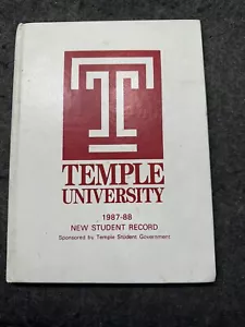 Temple University 1987-88 New student record temple student government vtg - Picture 1 of 8
