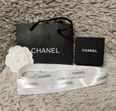 CHANEL 13.25” x 8” x 5” Authentic EMPTY Black Shoe Box CHANEL 13.25” x 8” x 5” Authentic EMPTY Black Shoe Box