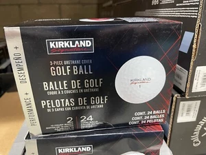 Kirkland Signature Golf Balls 3-Piece Urethane Cover Performance+ 24 Pack - Picture 1 of 1