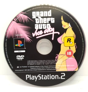 GTA Vice City Ps2 Spiel Konsole Playstation 2 Pal Game Disc only Disc Nur - Bild 1 von 2