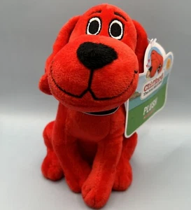 Clifford The Big Red Dog Stuffed Animal Plush 7” Scholastic TV Asst. Prize - Picture 1 of 4