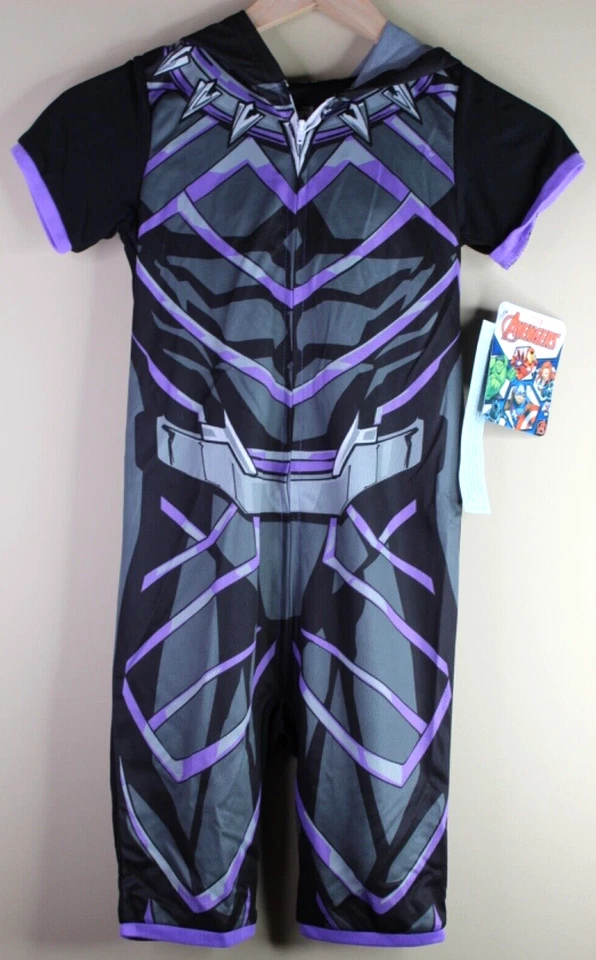 Marvel Avengers Mono Pantera Negra Disfraz Niños Talla XS (4/5) Foto 1 de 4