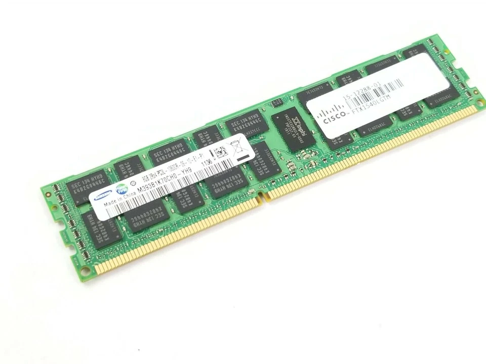 Samsung 8GB (1 x 8GB) PC3-10600 (DDR3-1333) Memory (M393B1K70CH0YH9)