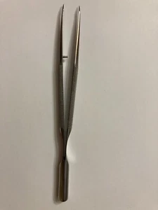 ASSI Flat Handle Soft Tissue Grasping Forceps Instrument ST-FRC-15-RM8 - Picture 1 of 4