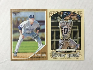 NICK CASTELLANOS LOT OF 2 2011 Topps Heritage SP RC #76 + '14 Gypsy Queen RC #95 - Picture 1 of 3