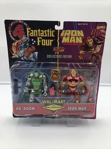 Fantástico conjunto de figuras de acción ToyBiz Marvel Iron Man 1995 de colección sin usar, en caja original Dr Doom - Imagen 1 de 16