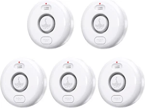 Water Leak Detectors 5 Pack, 120dB Loud Water Leak Sensor, Fansitc Wireless Wate - Picture 1 of 8