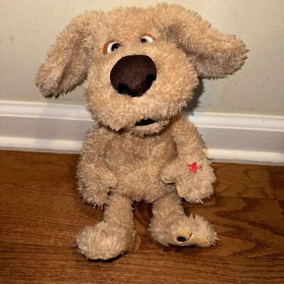 Talking Tom And Friends Plush Ben Puppy Dog Brown Tested Works Mouth Moves - Image 1 of 4