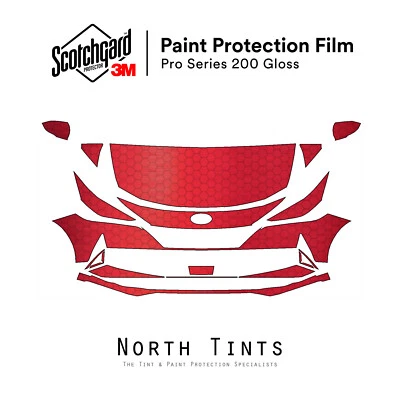 Sujetador transparente 3M PRO PreCut protección pintura PPF para Hyundai Elantra 2021-2023 Kit Foto 1 de 4