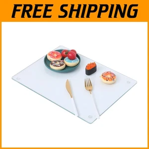 Hygienic Extra Large Glass Kitchen Cutting Board – Elegant & Practical 24"x18" - Picture 1 of 10