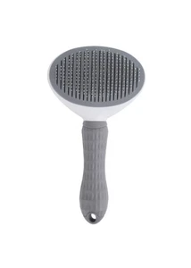 Handheld Grau Haarkamm Katzen- und Hundekamm One-Click Haarentfernung - Bild 1 von 5
