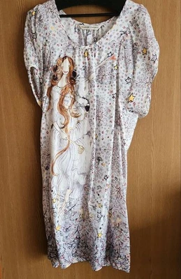 Vestido de seda Tsumori Chisato longitud 37,7 pulgadas Foto 1 de 4