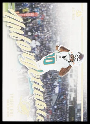 2023 Panini Luminance #U-18 Tyreek Hill Unforgettable - Image 1 of 2