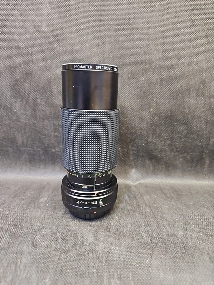 Vivitar 70-210mm 52mm 1:4.5 MC Macro Focusing Zoom Lens  - Image 1 of 4