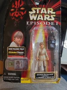 NOS! Star Wars Episode I CommTech Anakin Skywalker Figure - Picture 1 of 4