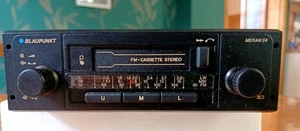 Meran 24 Blaupunkt Autoradio Kassetten  Oldtimer Ovp Sammlerstück Nie eingebaut - Bild 1 von 11