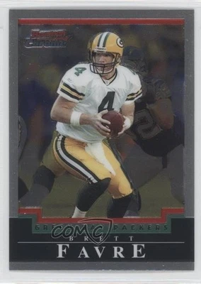 2004 Bowman Chrome Brett Favre #1 HOF - Image 1 of 2