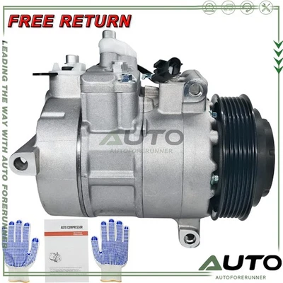 A/C Compressor For Mercedes-Benz SLK350 CLS550 GLK350 C300 E250 E350 0022307311 - Image 1 of 4