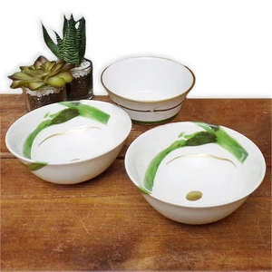 Raynaud Limoges Verdures Small Bowl Set Christian Tortu Porcelain Rice Snack Dip - Picture 1 of 17