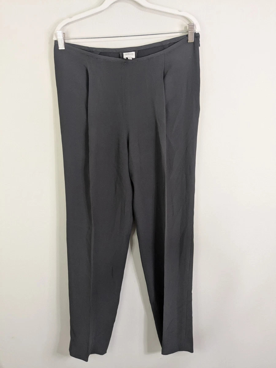 Armani Collezioni Gray Regular Size Pants for Women for sale | eBay
