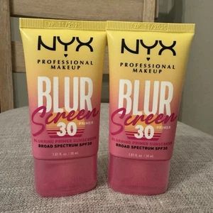 2 NYX Professional Makeup 30 Blurring Face Primer Sunscreen SPF 30 1oz EXP-11/25 - Picture 1 of 2